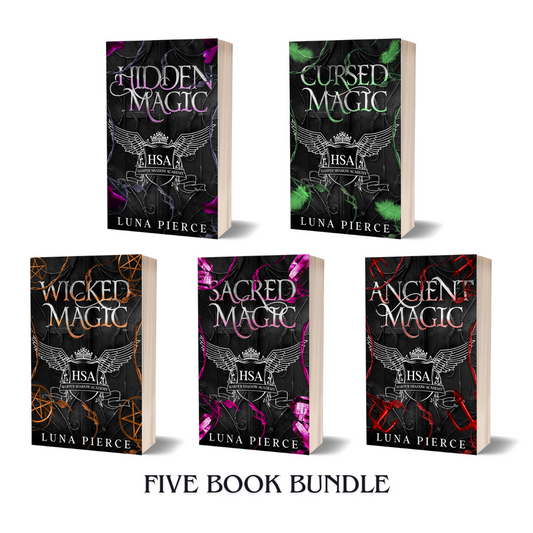 Harper Shadow Academy 5 book DISCREET BUNDLE (Paranormal Academy Why Choose Series) paperback