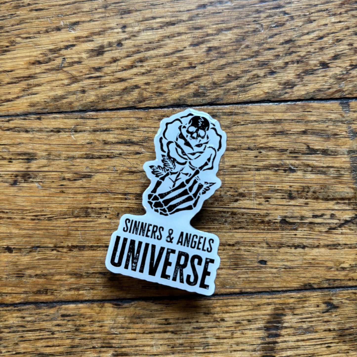 LUNA PIERCE TOTE BAG-PIN-STICKER PACK (SEVEN 2.5" stickers)