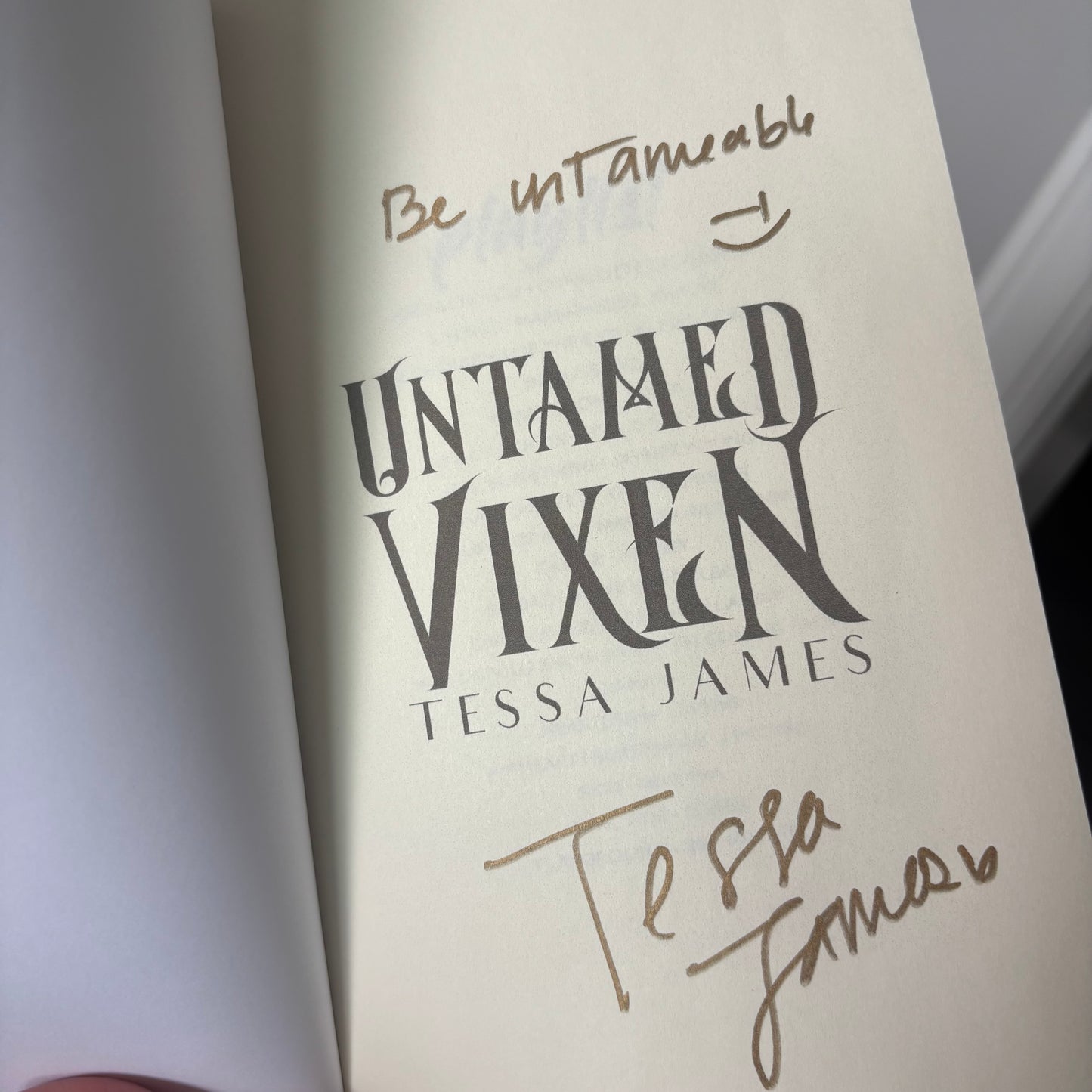 Untamed Vixen by Tessa James (Dark Mafia Why Choose) Paperback (OUT OF PRINT)