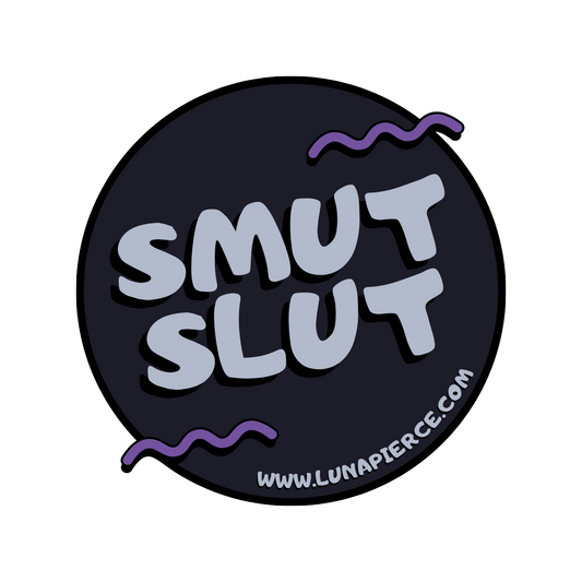 Smut slut Luna Pierce 2.5” vinyl sticker