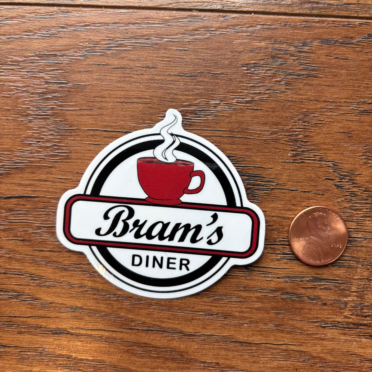 Bram's Diner Luna Pierce 2.5” vinyl sticker
