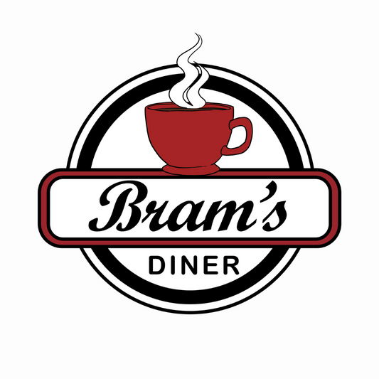 Bram's Diner Luna Pierce 2.5” vinyl sticker