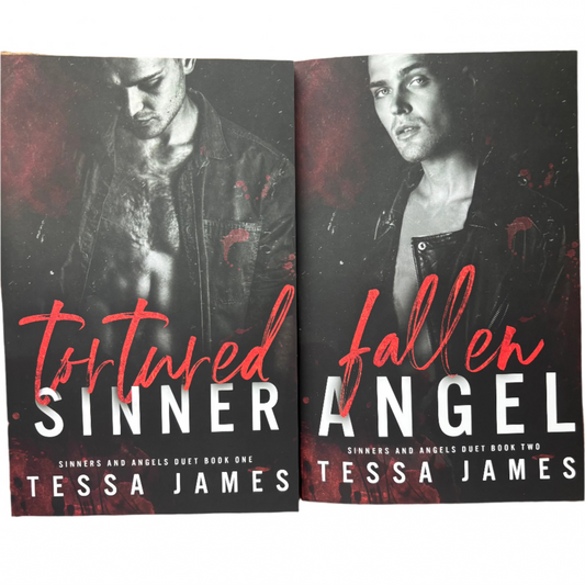 Sinners & Angels Duet by Tessa James (Romantic Suspense Duet) Paperback (OUT OF PRINT)