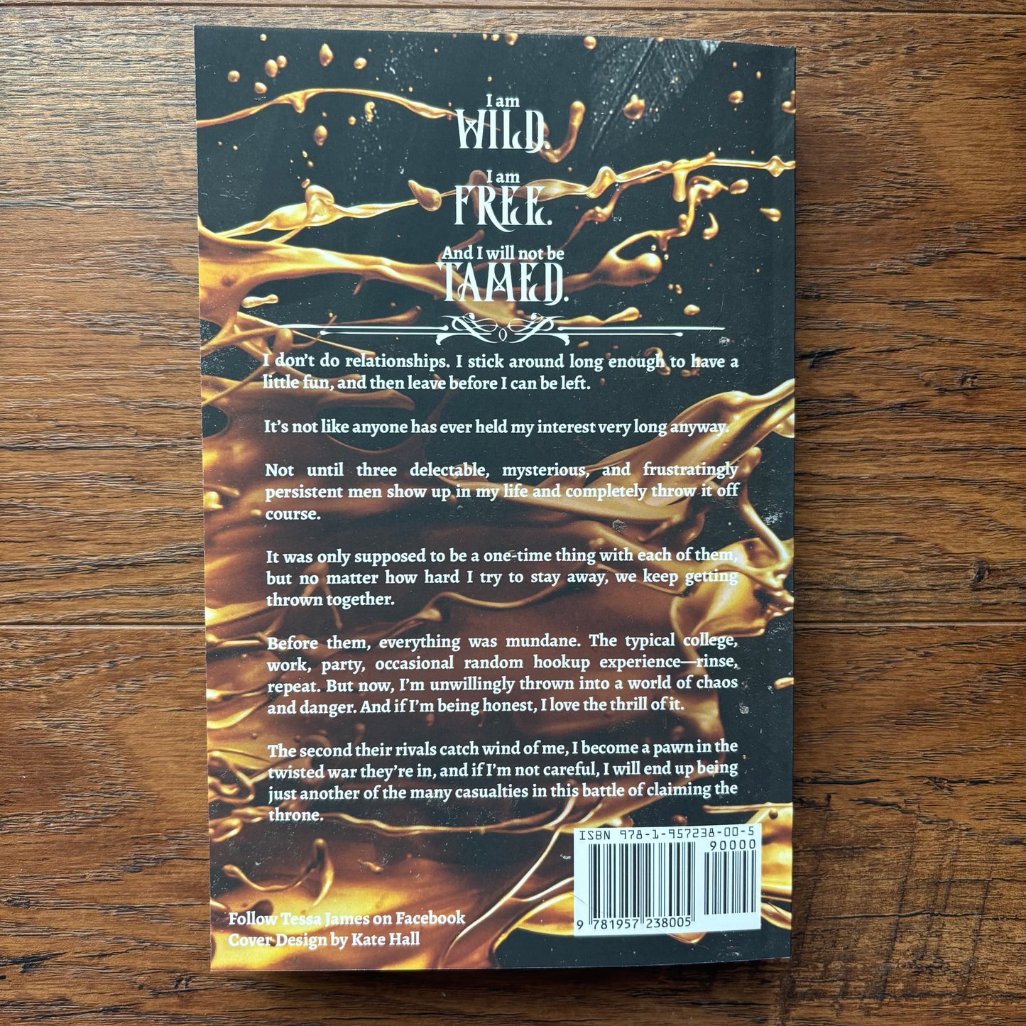 Untamed Vixen by Tessa James (Dark Mafia Why Choose) Paperback (OUT OF PRINT)