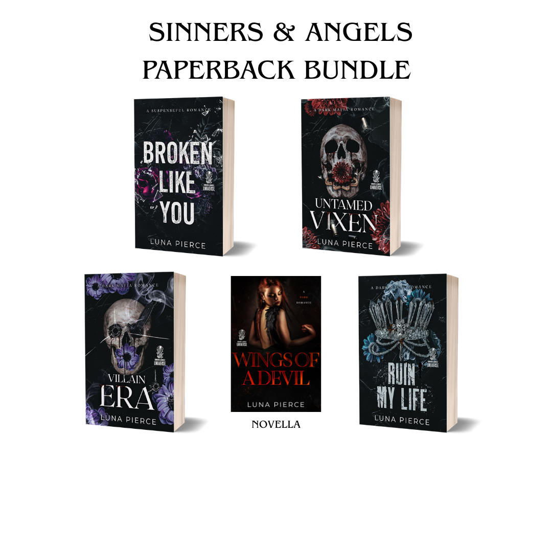 Sinners and Angels Universe book BUNDLE (Dark Mafia Romance) sets fiction books romance