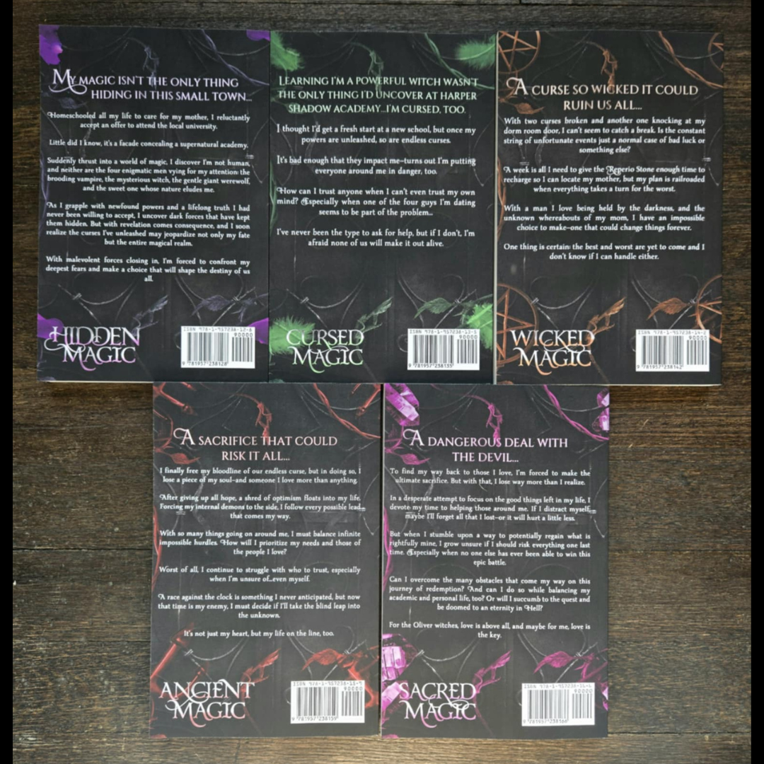 Harper Shadow Academy 5 book DISCREET BUNDLE (Paranormal Academy Why Choose Series) paperback