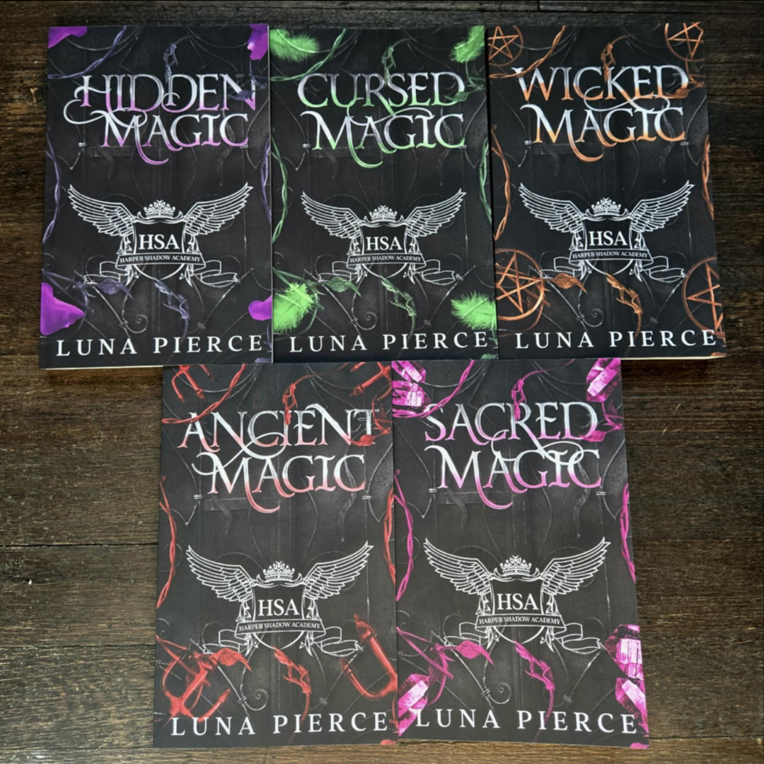 Harper Shadow Academy 5 book DISCREET BUNDLE (Paranormal Academy Why Choose Series) paperback