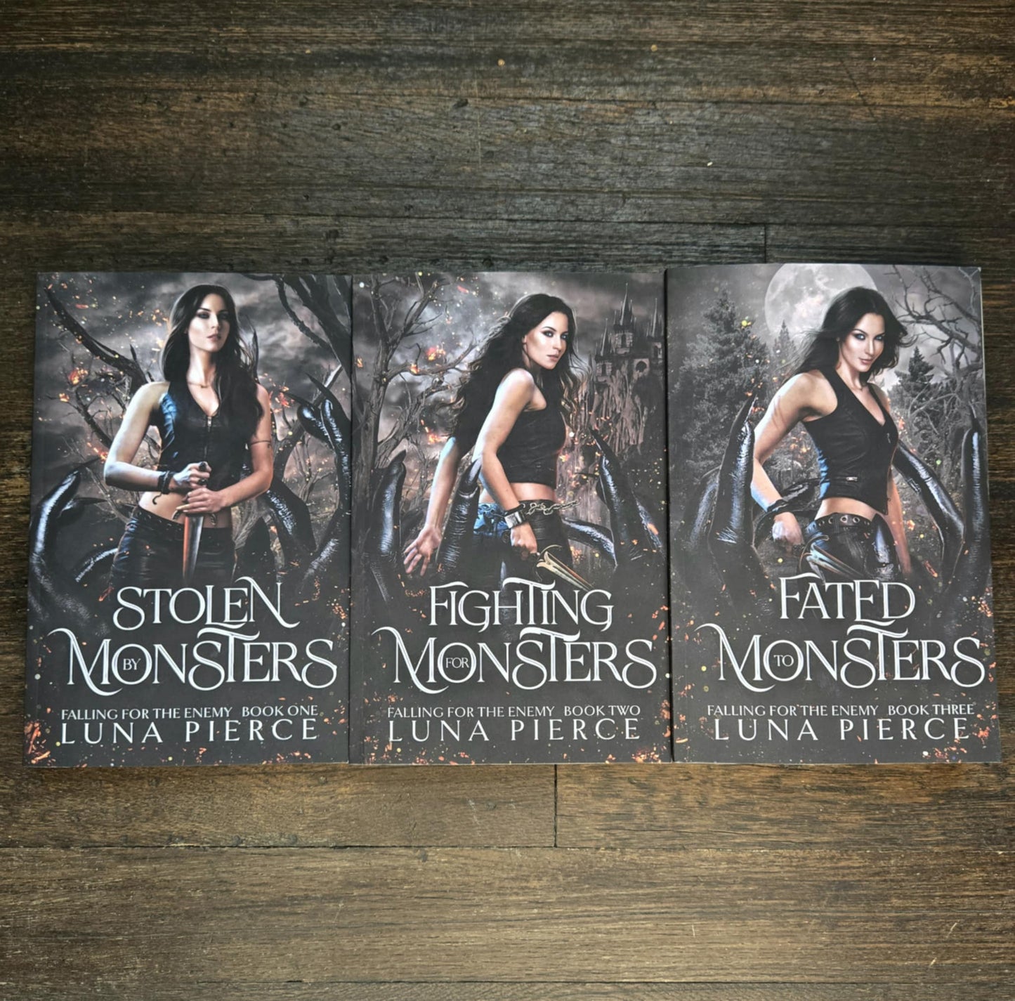 Falling for the Enemy 3 book BUNDLE (Paranormal Monster Why Choose Series) paperback
