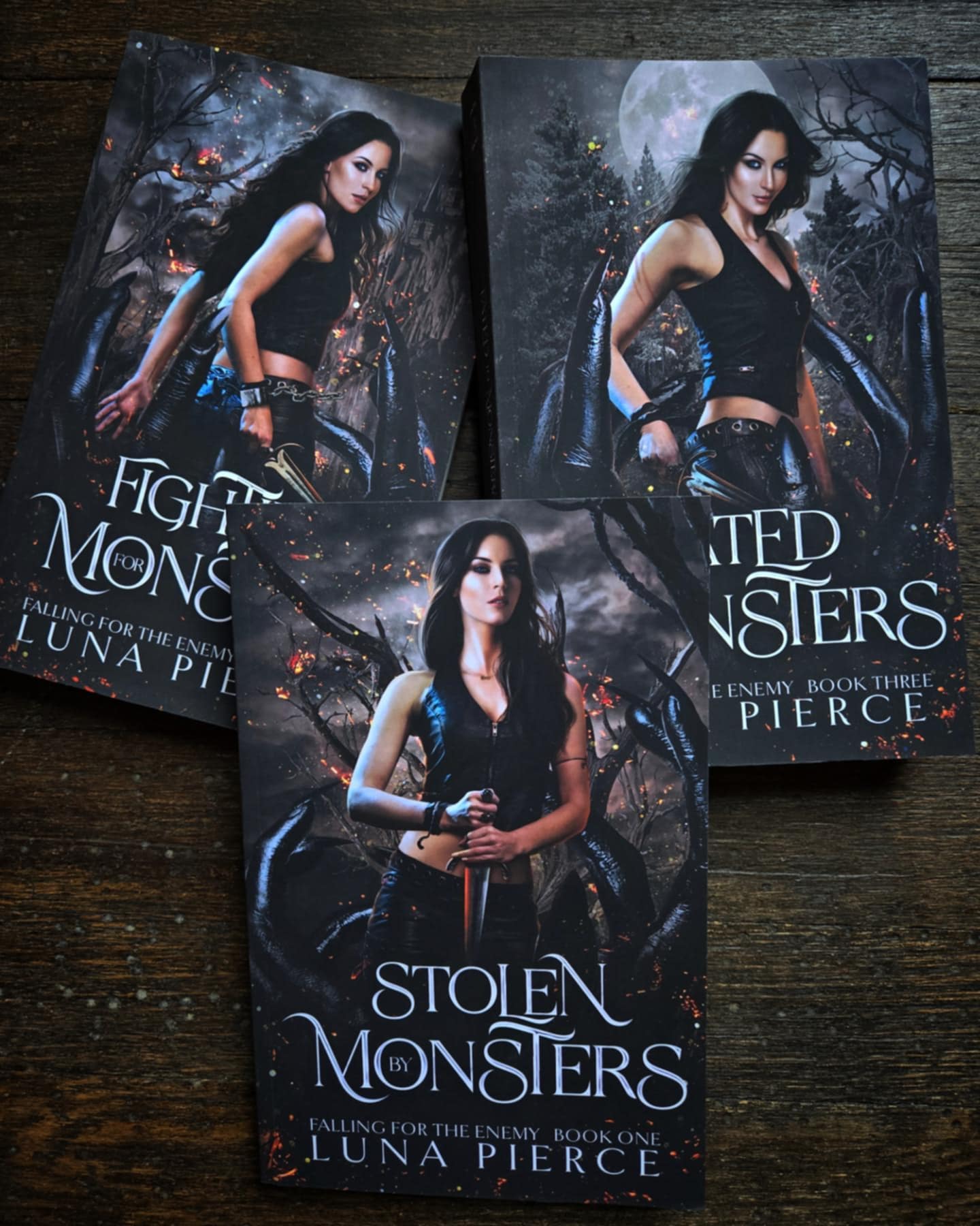 Falling for the Enemy 3 book BUNDLE (Paranormal Monster Why Choose Series) paperback