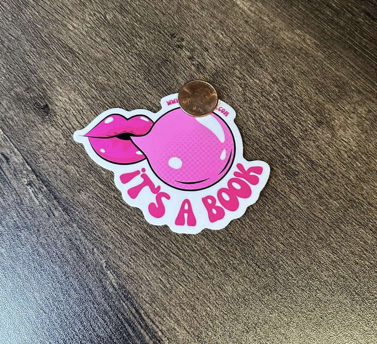 It’s a book Luna Pierce 2.5” vinyl sticker